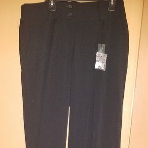 $59 LANE BRYANT ASHLEY BLACK 14 R DRESS PANTS NWT